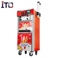 Factory Wholesale Self Service Soft Ice Cream Machine Industrial