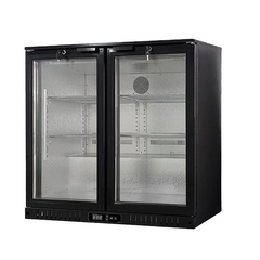 Refrigerator Hotel Bar Fridge Beverage Cooler Under Counter Mini Fridge Glass Door Back bar Cooler