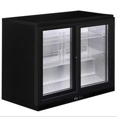 Refrigerator Hotel Bar Fridge Beverage Cooler Under Counter Mini Fridge Glass Door Back bar Cooler