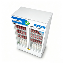 Hot Sale R20-2A Commercial Upright Beverage Cooler Display Fridge Glass Door Drink Refrigerator