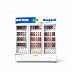 Hot Sale R20-3A Commercial Upright Beverage Cooler Display Fridge Glass Door Drink Refrigerator