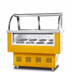 Factory Price Ice Cream Cart with Wheels | Ice Cream Cabinet for Sale