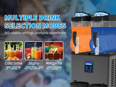 Factory Direct Hotsale KKX15 Commercial Slush Machine Frozen Drink Slushy Maker
