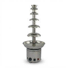 6Tiers Stainless Steel Chocolate Fondue Fountain Sales