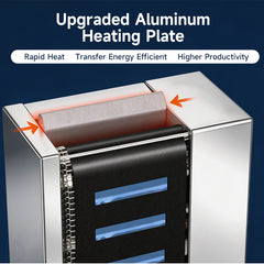 Full Automatic Commercial Vertical Conveyor Bun Toaster