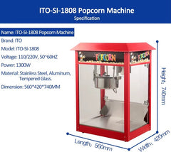 Popcorn Machine Commercial Use for Movie Theater