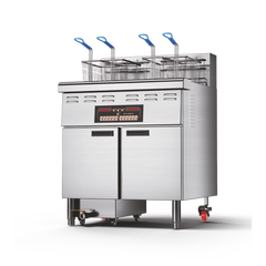 Oil Filtration-Large Single Tank-Programmable Open Fryer
