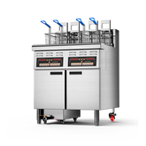 Auto Lift & Oil Filtration-Double Tank-Programmable Open Fryer
