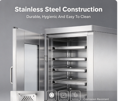 Cyperera 6 Trays Electric Dough Proofer Commercial Fermentation Cabinet