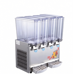 CyperEra Four Tank Commercial Juice Dispenser 17L x4
