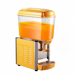 CyperEra Commercial Single Tank Juice Dispenser 15L, 220V