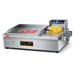 Commercial Hot Sale Kitchen Equipment Deep Fryer With Griddle Machine