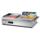 Commercial Hot Sale Kitchen Equipment Deep Fryer & Boiler With Griddle Machine