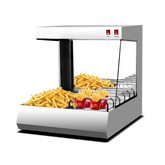 French Fries Warming Display Showcase 600mm wide