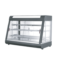60K Commercial Black Modern Party Electric Food Warmer Display Showcase 0.66