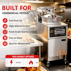 Electric Pressure Fryer 600E