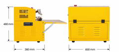 Commercial External Nozzle Vacuum Sealer, 500mm Vacuum & Nitrogen Gas Flush Packing Machine DZQ-500TE