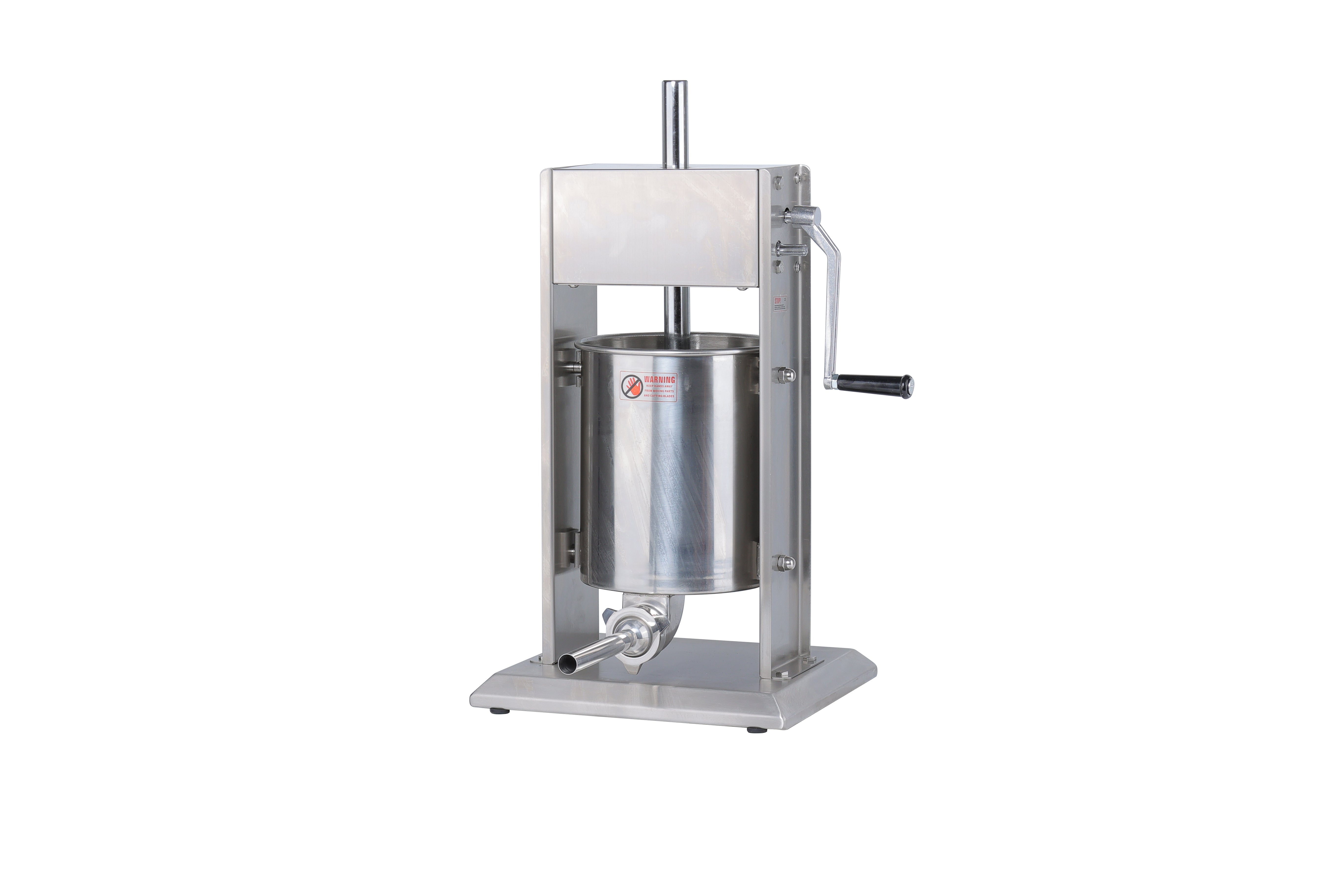 CyperEra SV-3 3L Manual Sausage Stuffer, Stainless Steel Vertical