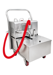 CyperEra L-303 40L Removable Oil Filter Cart, 220V Stainless