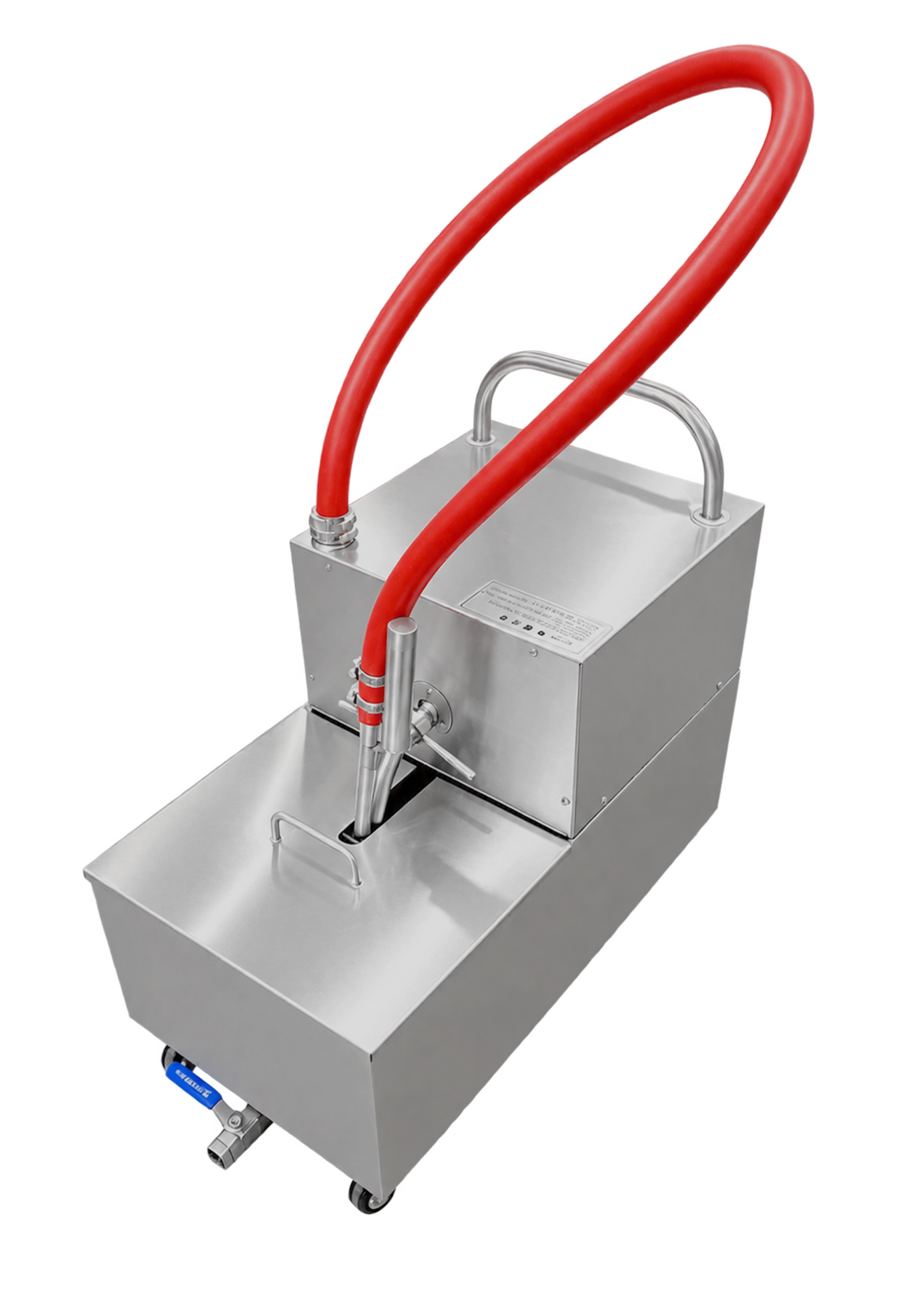 CyperEra L-330 33L Compact Oil Filter Cart, 220V 0.25kW