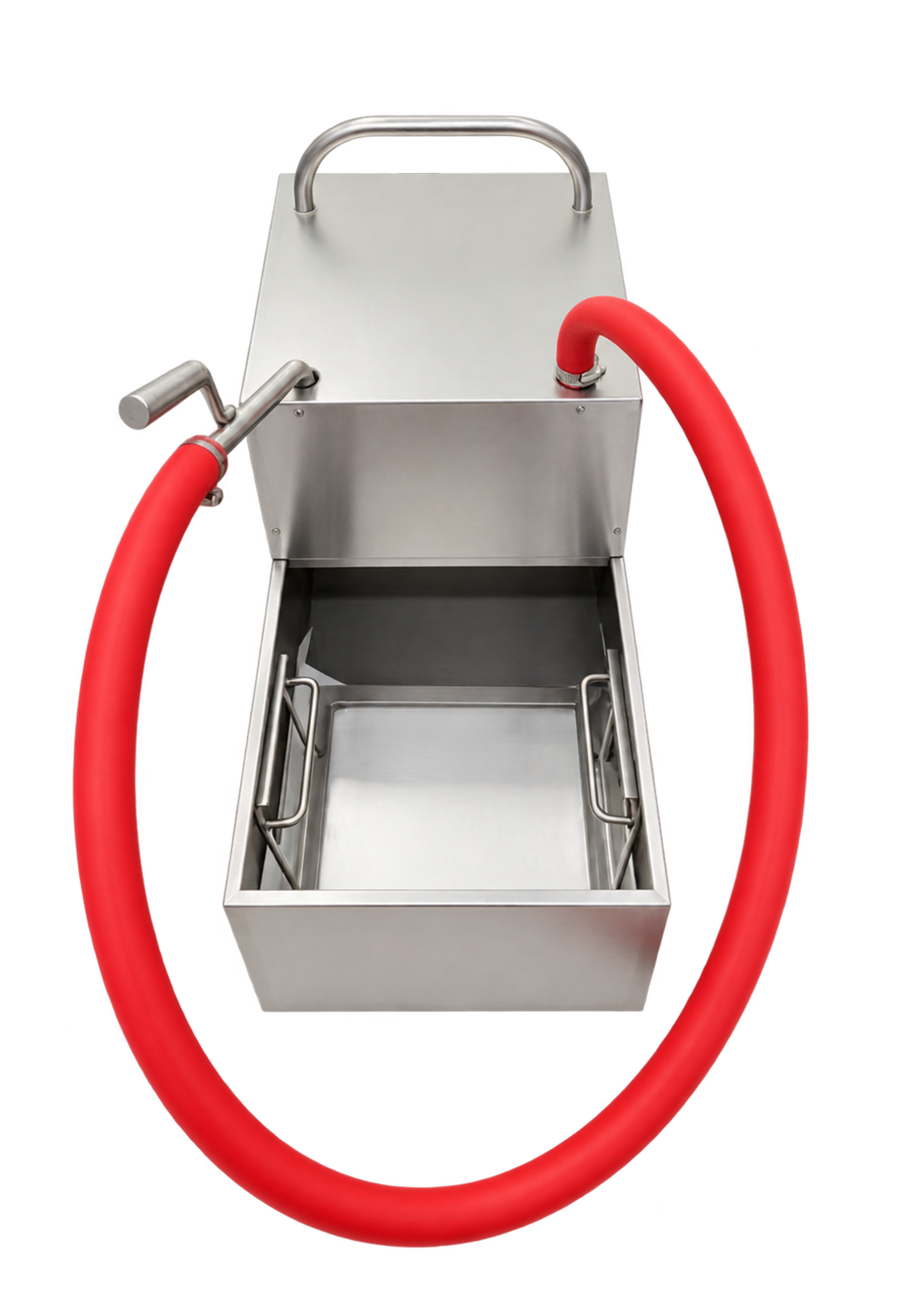 CyperEra L-3301 33L Low-Profile Oil Filter Cart, 220V 250W