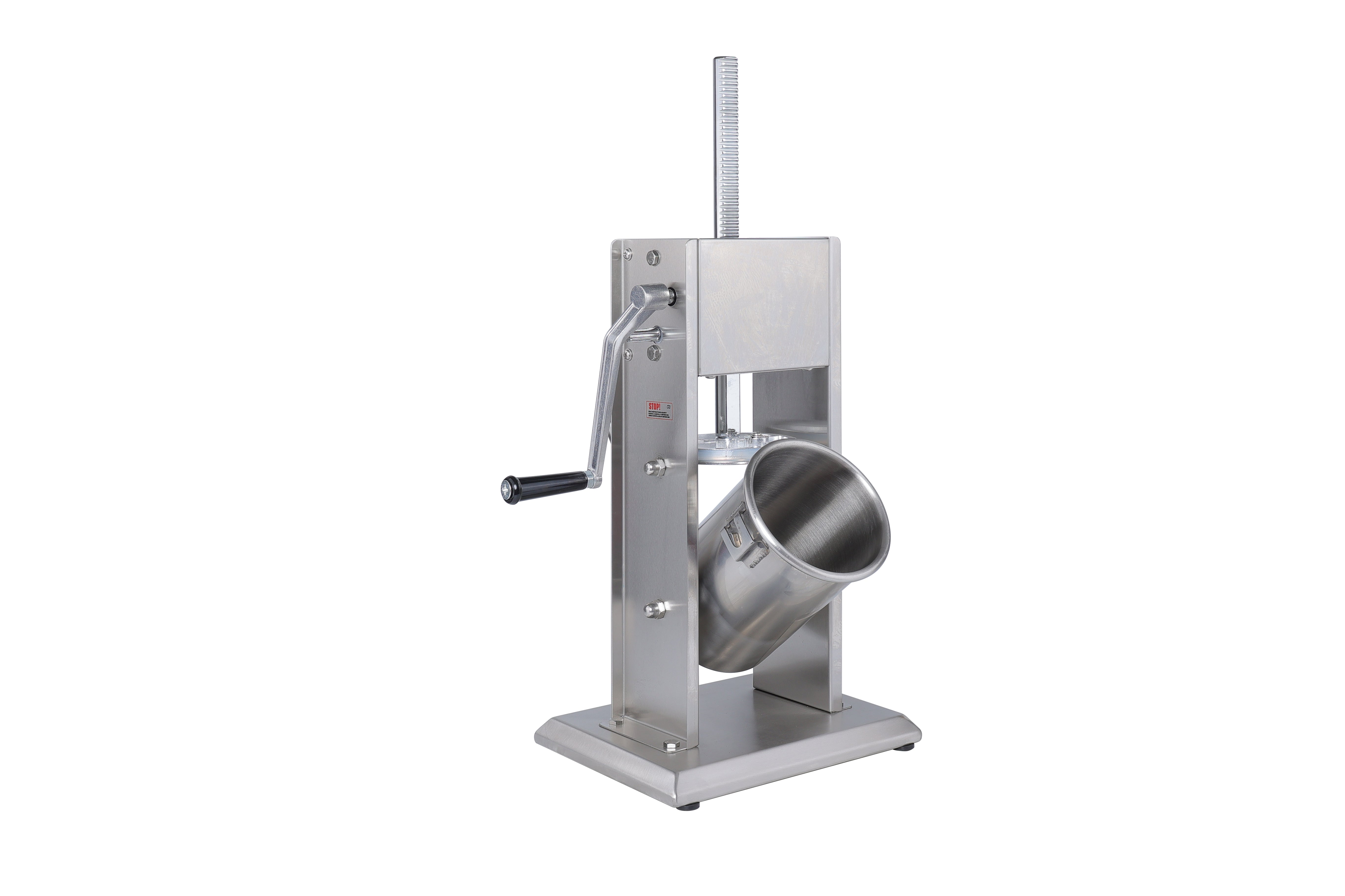 CyperEra SV-3 3L Manual Sausage Stuffer, Stainless Steel Vertical