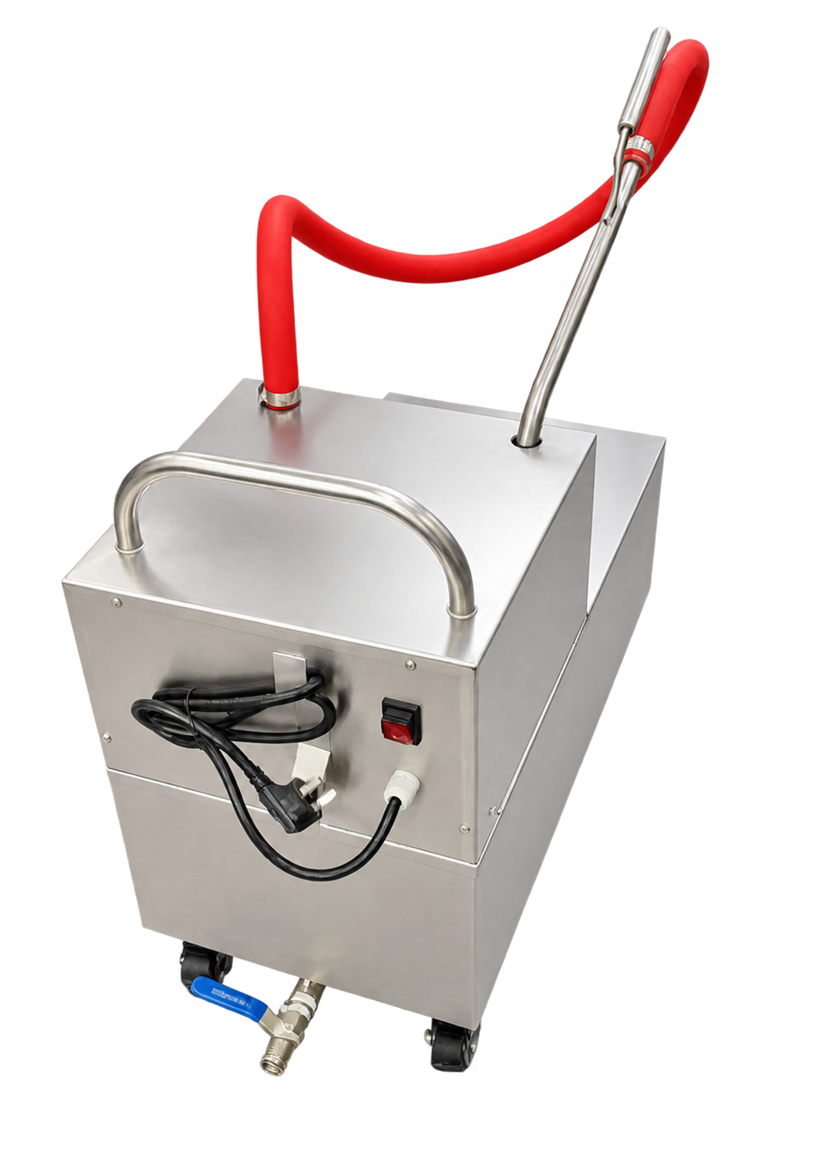 CyperEra L-3301 33L Low-Profile Oil Filter Cart, 220V 250W