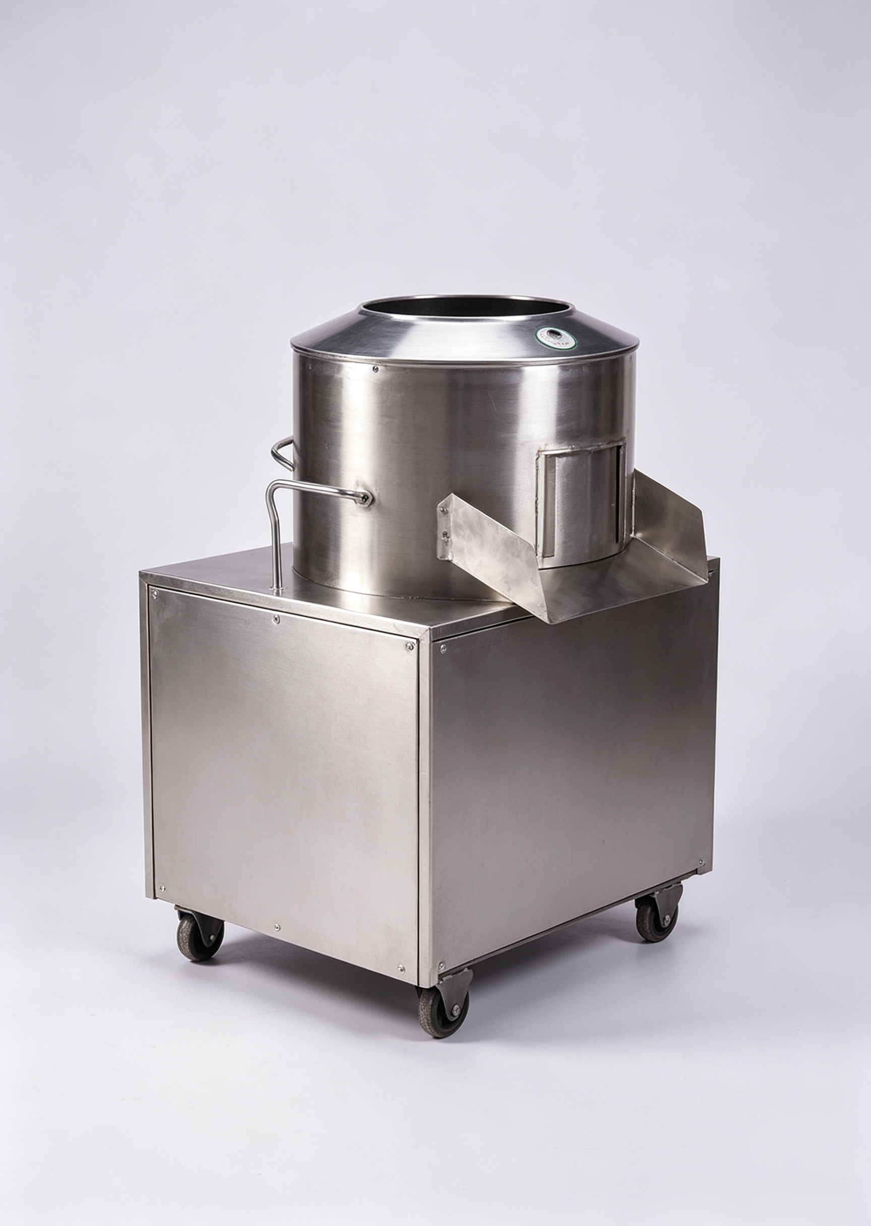 CyperEra TP350 15kg Commercial Potato Peeler, 1500W, 201 SS