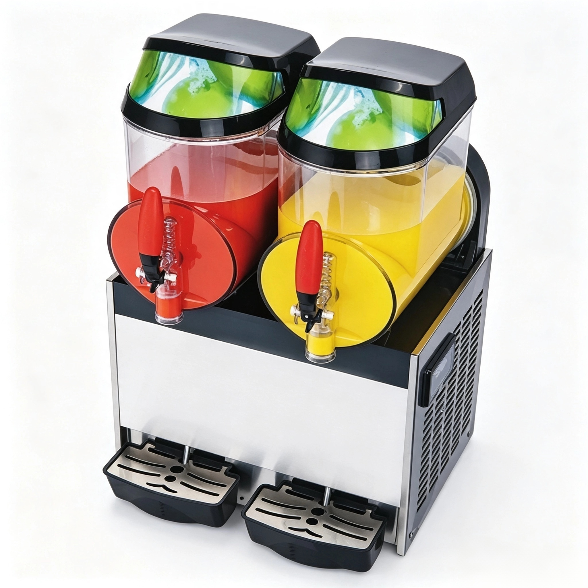 CyperEra ITOS102 24L Double Bowl Slush Machine, 400W