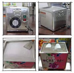 Commercial Top Quality Mini Fried Ice Cream Roll Machine Ice Roll Machine