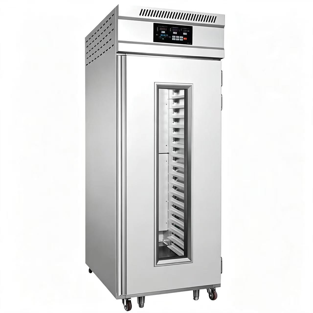 Y1 Commercial Bakery Equipment Stainless Steel Electric Dough Proofer 13 Trays