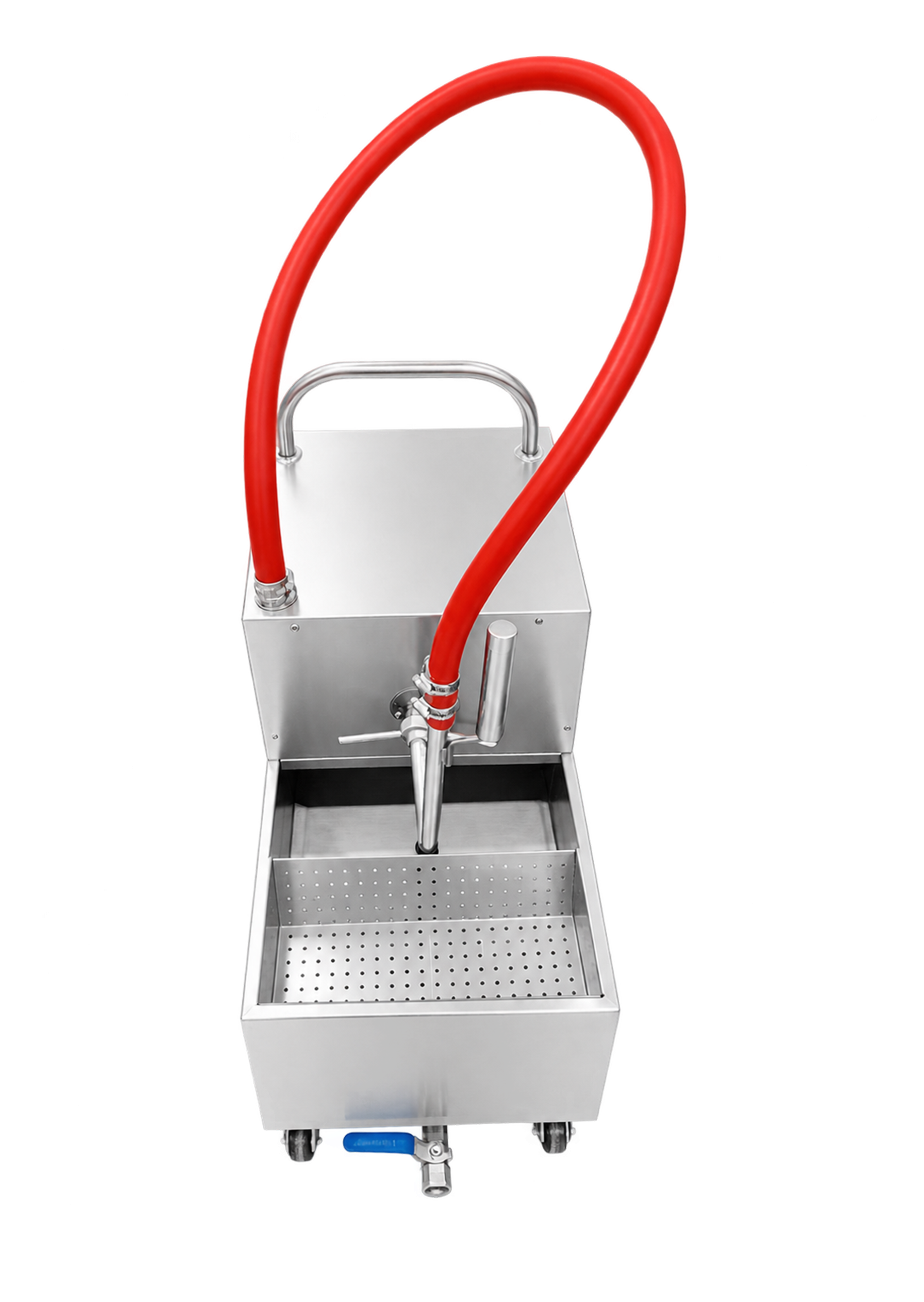 CyperEra L-330 33L Compact Oil Filter Cart, 220V 0.25kW