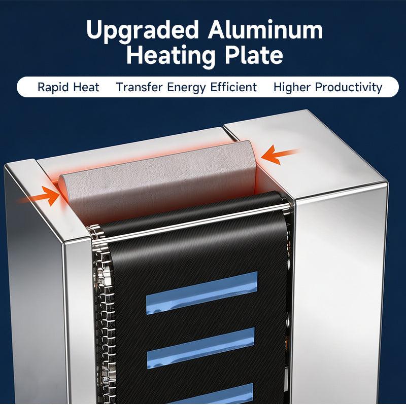 Full Automatic Commercial Vertical Conveyor Bun Toaster