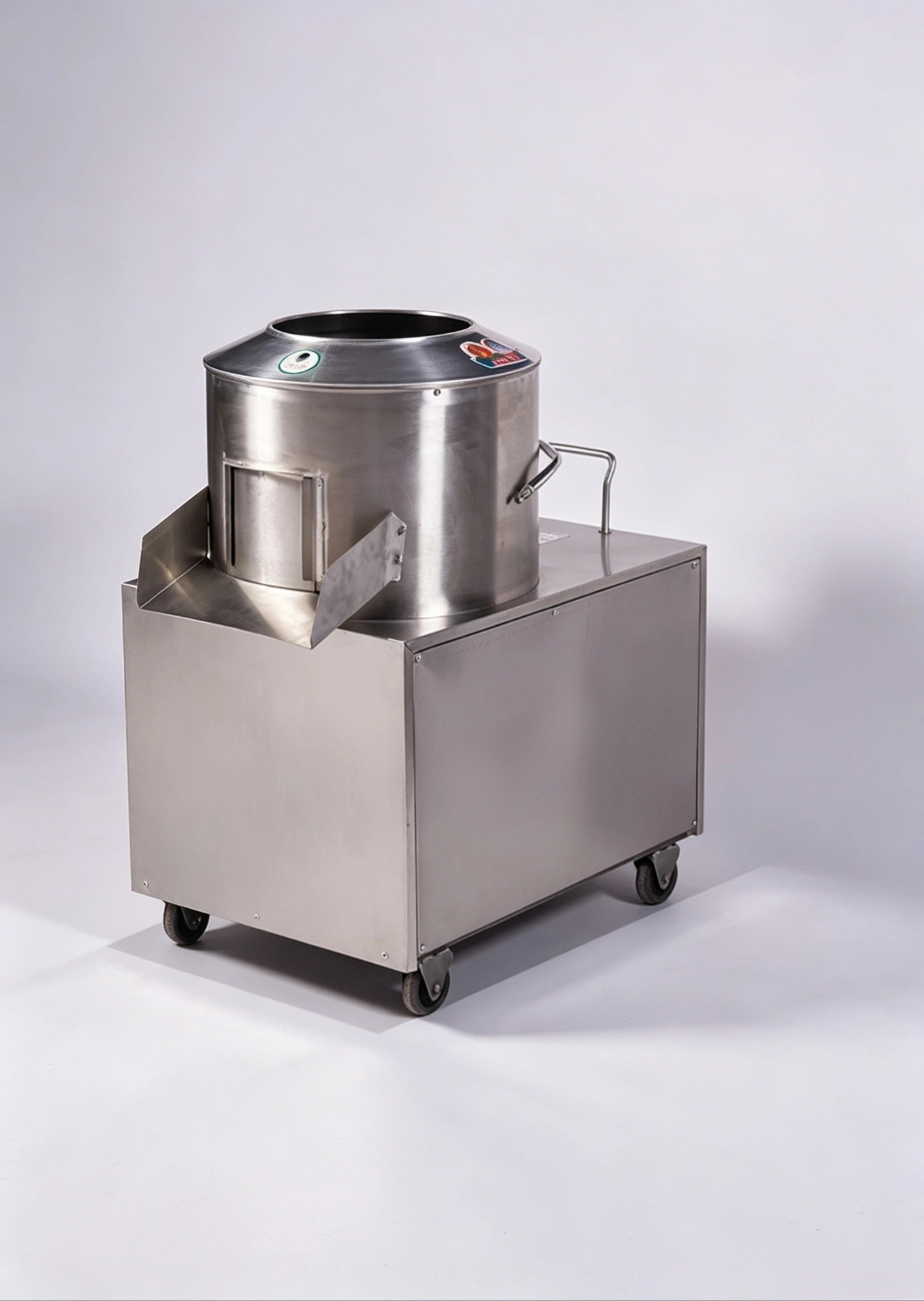CyperEra TP350 15kg Commercial Potato Peeler, 1500W, 201 SS