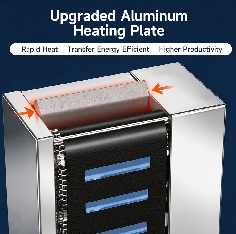 Full Automatic Commercial Vertical Conveyor Bun Toaster