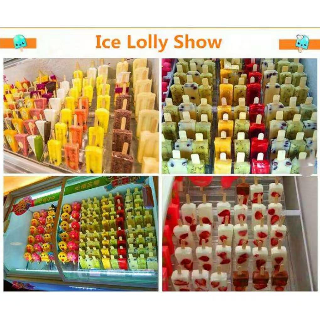 CyperEra CE‑BG4 Commercial Popsicle Machine, 4 Moulds