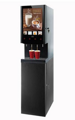 40S Commercial 4-Drink Instant Coffee Vending Machine with Smart Touch Panel