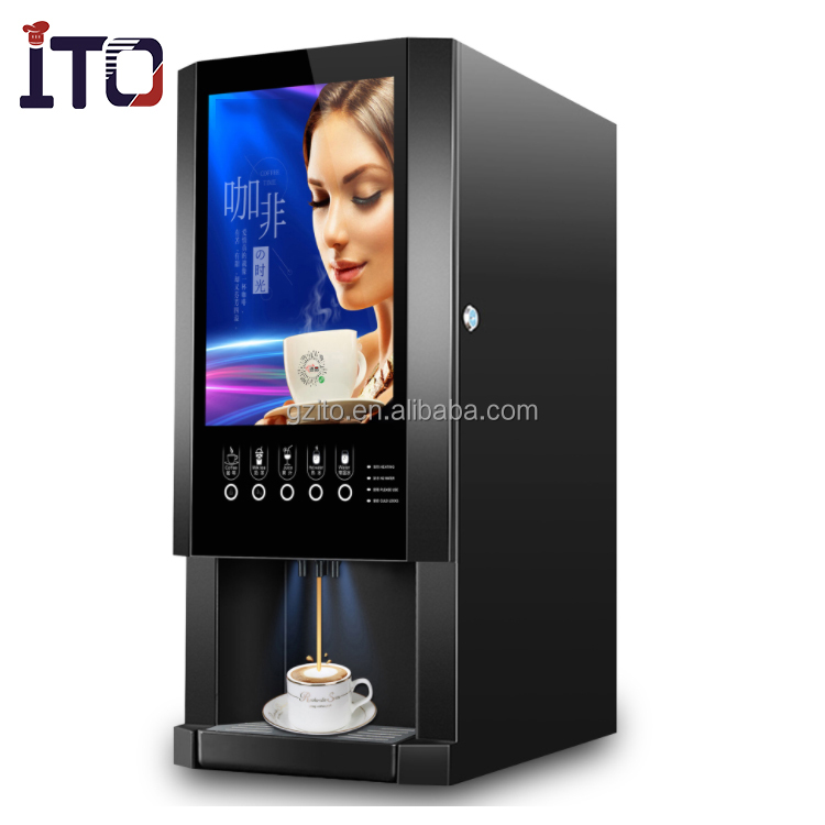 High Quality Fully Automatic Instant Coffee Machine for Business and Convenience Store