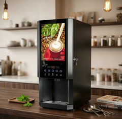 Commercial Fully Automatic Instant Coffee Maker Coin Espresso Coffee Machines for Hotel