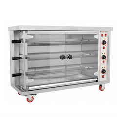 ITO CG‑3D Electric Rotisserie Oven 3‑Spit Commercial Chicken Roaster for Restaurant Takeaway Shop