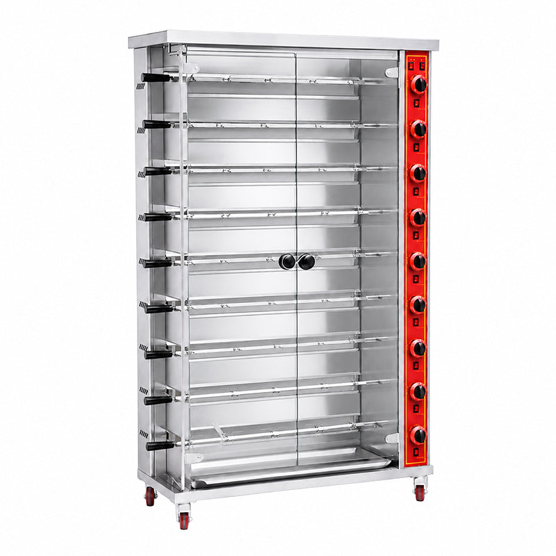 CG‑6D Commercial Electric Rotisserie Oven 30 Chickens Capacity Stainless Steel