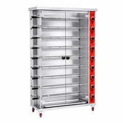 CG‑6D Commercial Electric Rotisserie Oven 30 Chickens Capacity Stainless Steel