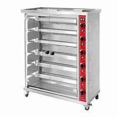 CG‑6D Commercial Electric Rotisserie Oven 30 Chickens Capacity Stainless Steel