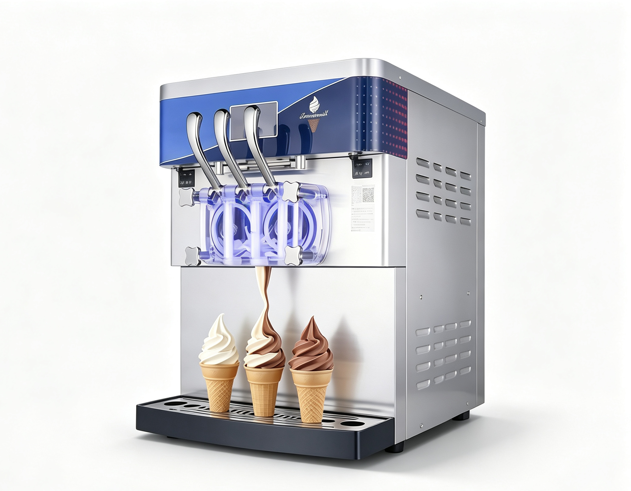 Hot Selling Commercial Soft Ice Cream Machine 8230T ,Factory Direct Supply for Restaurant Cafe
