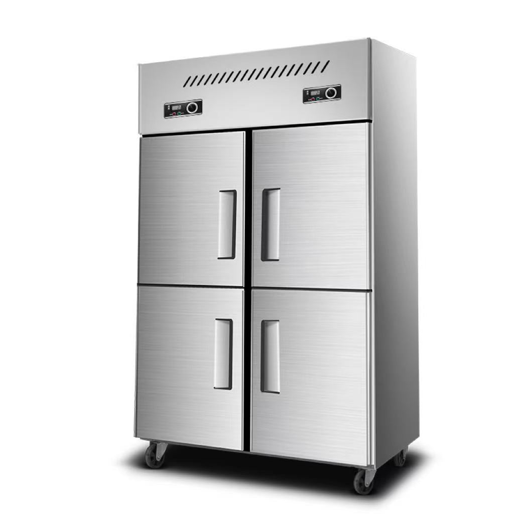 Factory Price Double Doors Dough Freezer Commercial Upright Chiller Refrigerator