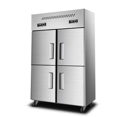 Factory Price Double Doors Dough Freezer Commercial Upright Chiller Refrigerator