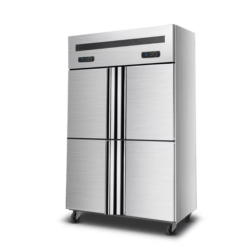 Factory Price Double Doors Dough Freezer Commercial Upright Chiller Refrigerator