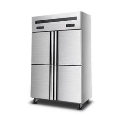 Factory Price Double Doors Dough Freezer Commercial Upright Chiller Refrigerator