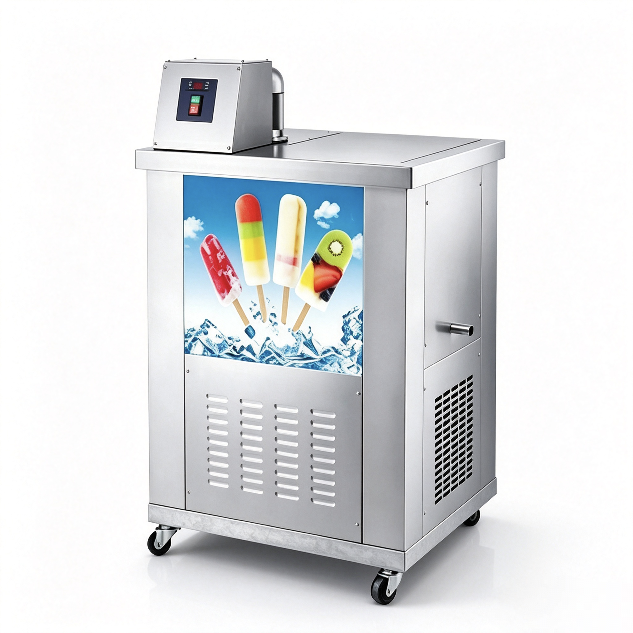 Refrigerator Machinery Commercial Industry Ice Cream Stick Machines Stainless Steel Ice Lollipop Equipment Popsicle Machine