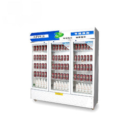 Hot Sale R20-3A Commercial Upright Beverage Cooler Display Fridge Glass Door Drink Refrigerator